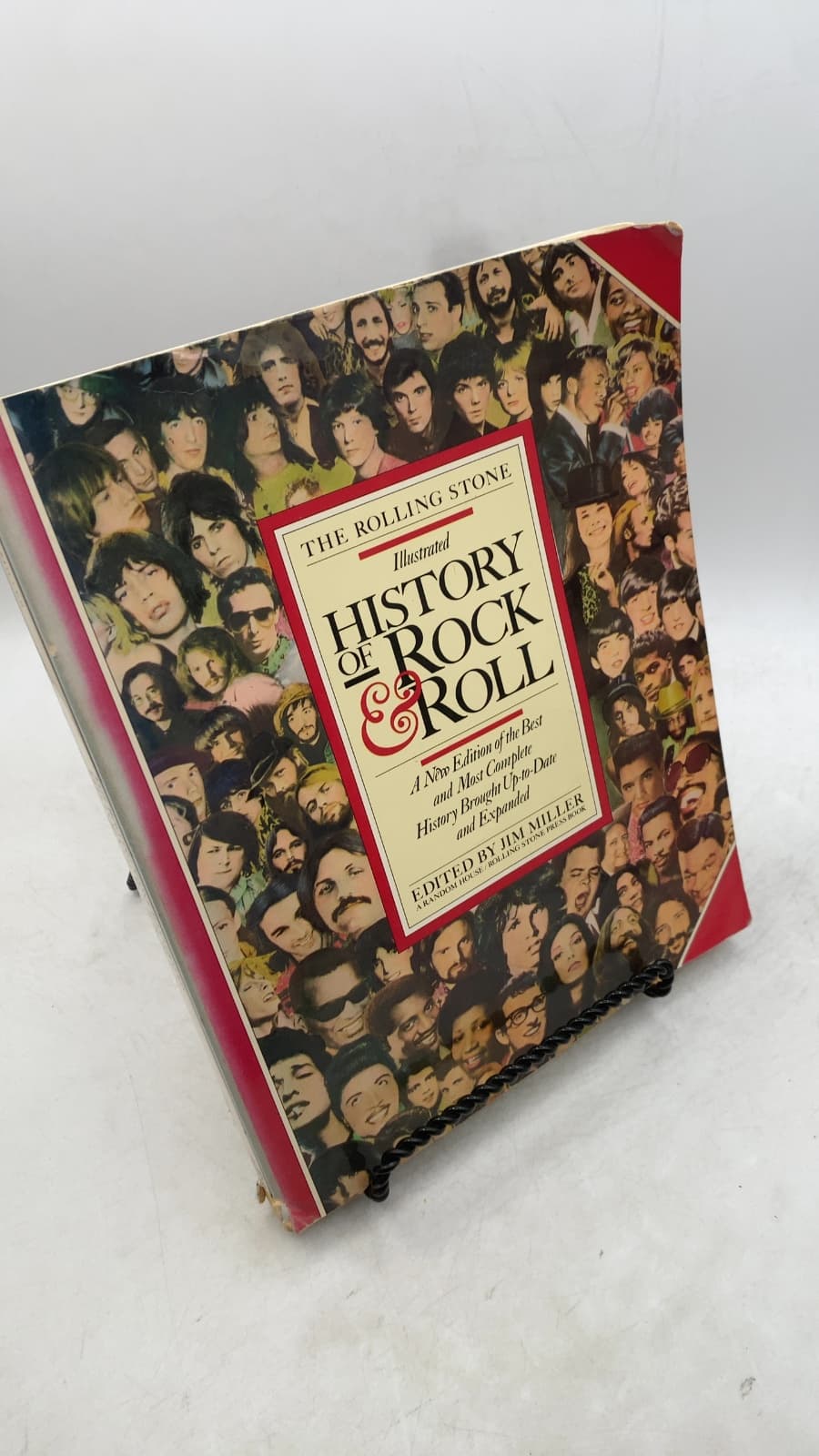 The Rolling Stone Illustrated History of Rock & Roll by Edited by Jim Miller - front cover