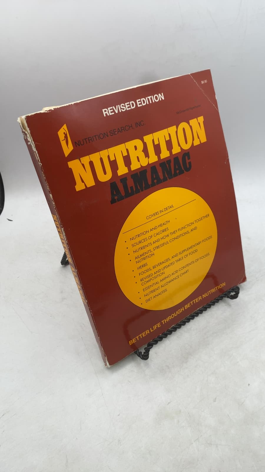 Nutrition Almanac by Nutrition Search, Inc. (John D. Kirschmann, Director) - front cover