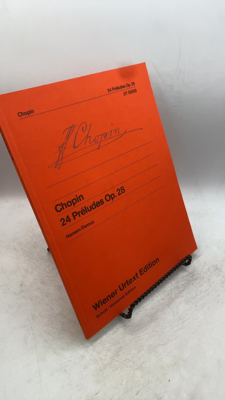 24 Préludes Op. 28 by Frédéric Chopin - front cover