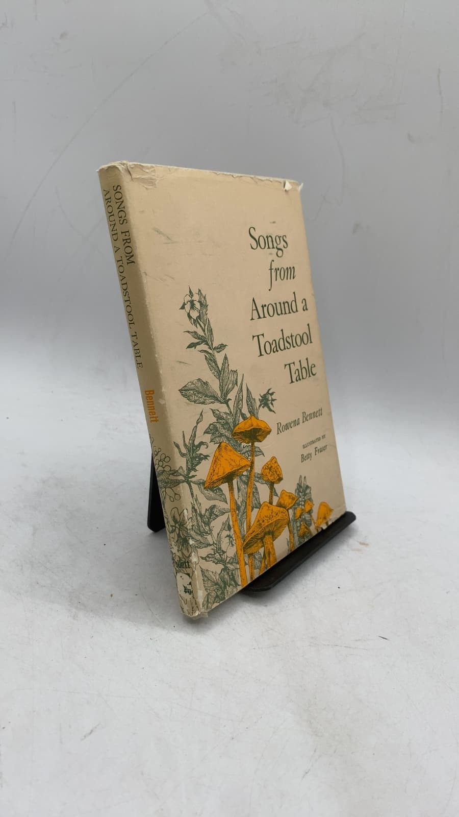 Songs from Around a Toadstool Table by Rowena Bennett - front cover