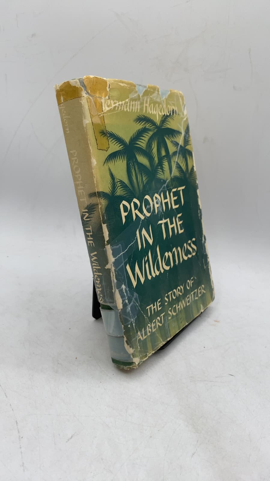 Prophet in the Wilderness: The Story of Albert Schweitzer by Hermann Hagedorn - front cover