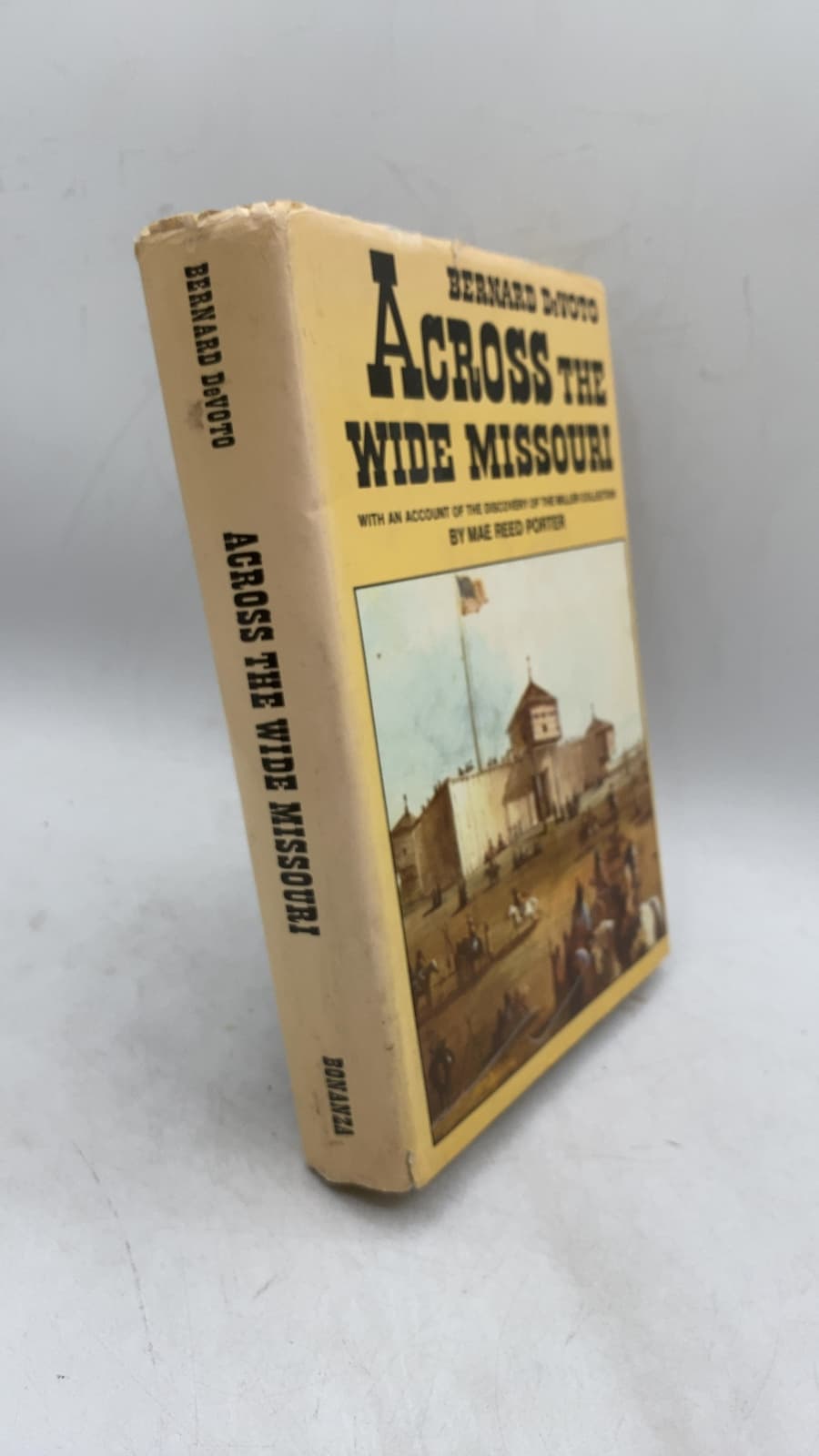 Across the Wide Missouri by Bernard DeVoto - front cover