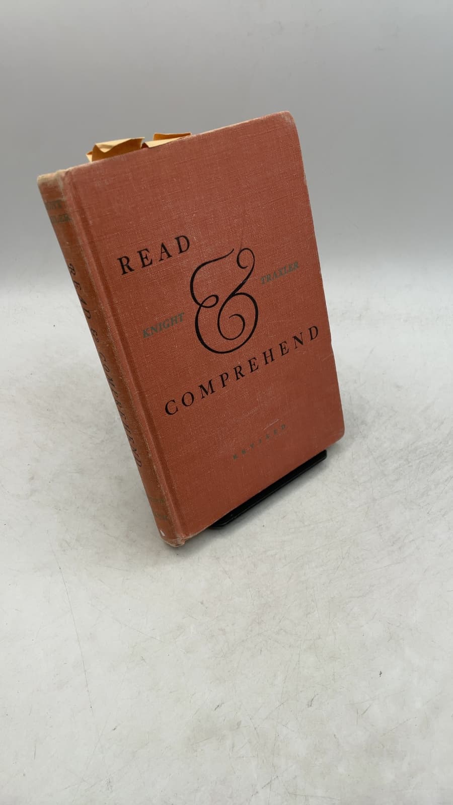 Read and Comprehend by Pearle E. Knight and Arthur E. Traxler - front cover
