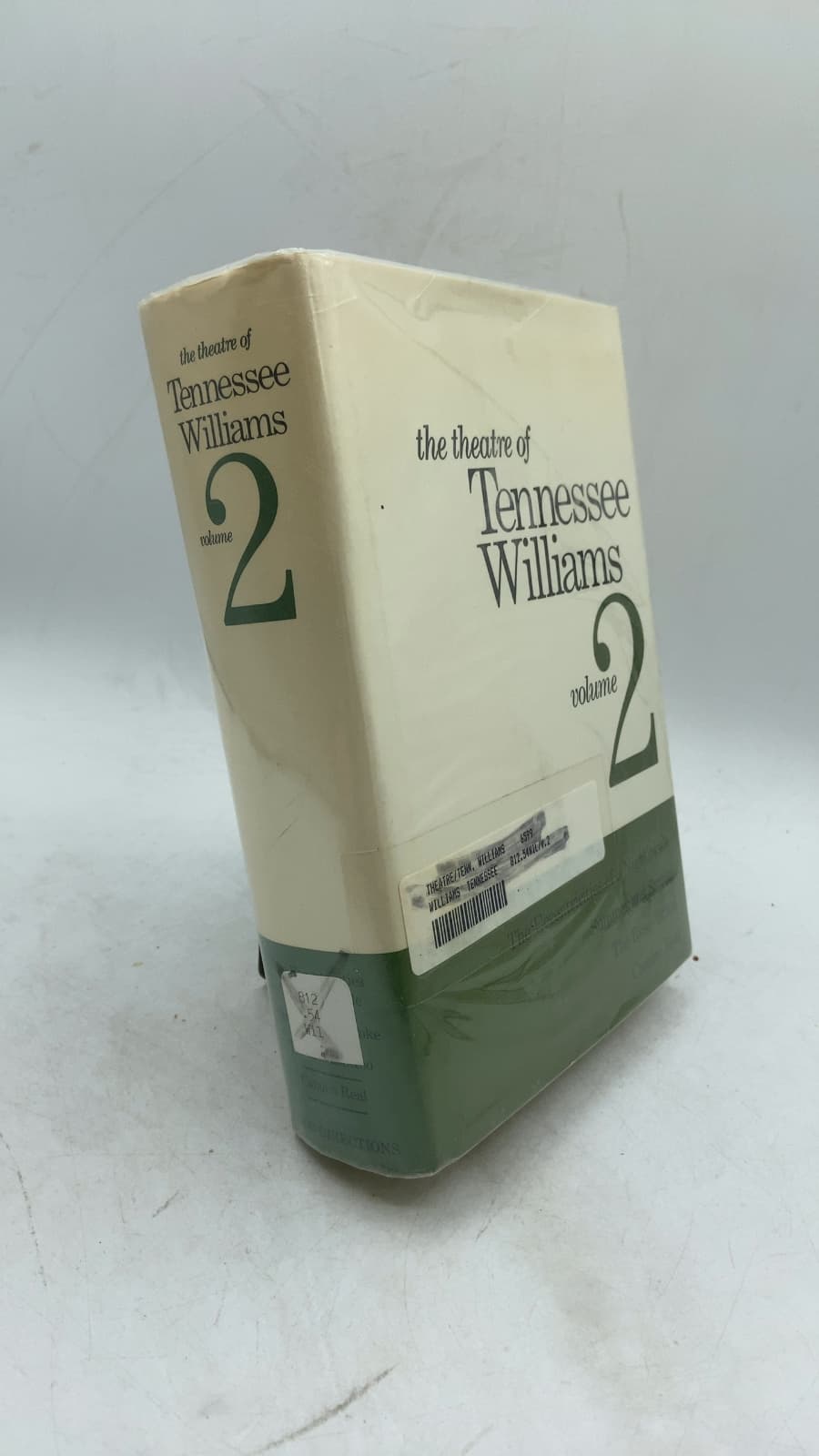 The Theatre of Tennessee Williams Volume II by Tennessee Williams - front cover