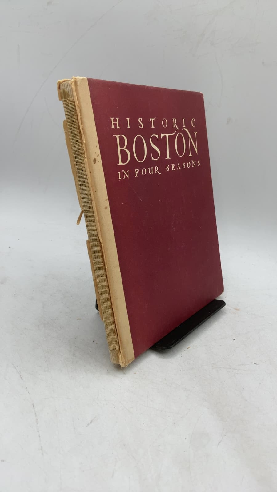 Historic Boston in Four Seasons: A Camera Impression by Samuel Chamberlain - front cover