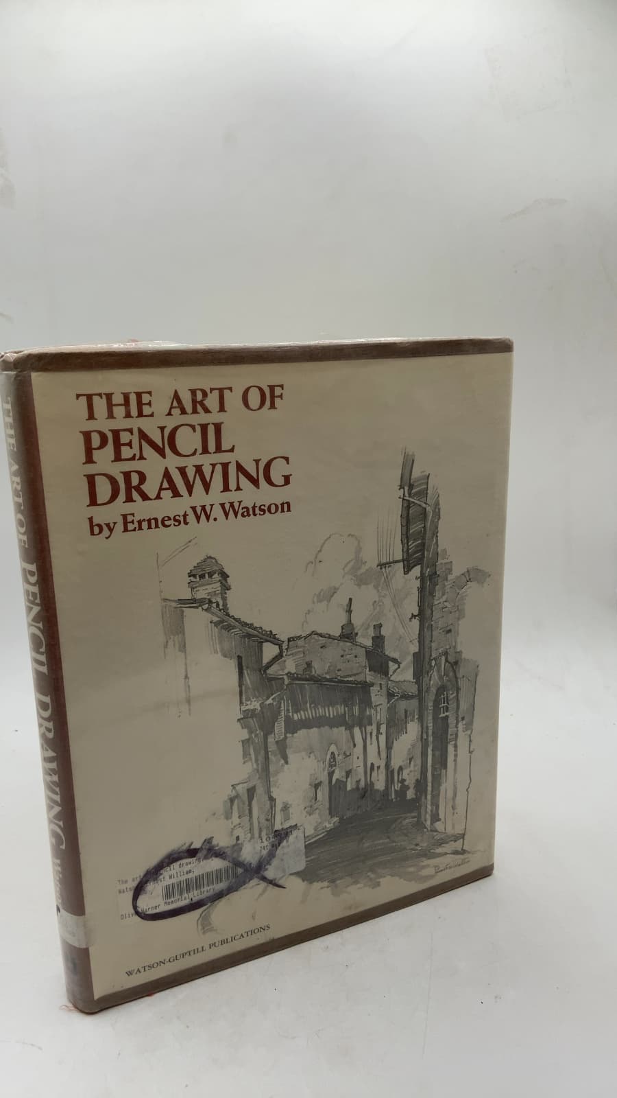 THE ART OF Pencil Drawing by Ernest W. Watson - front cover
