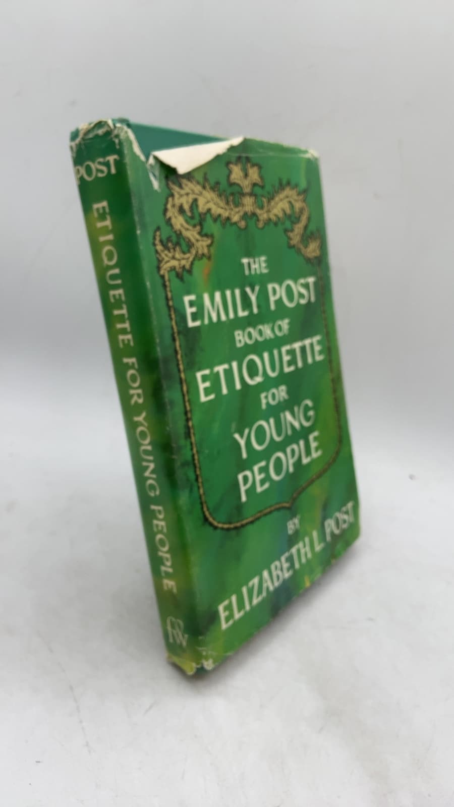 The Emily Post Book of Etiquette for Young People by Elizabeth L. Post - front cover