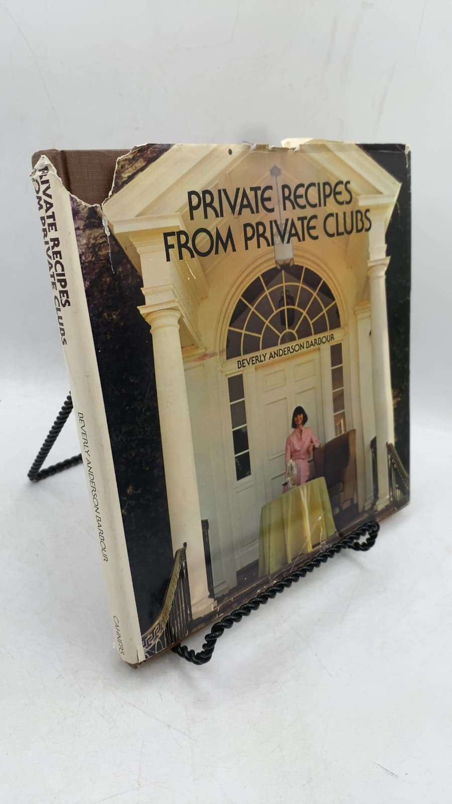 Private Recipes from Private Clubs by Beverly Anderson Barbour - front cover