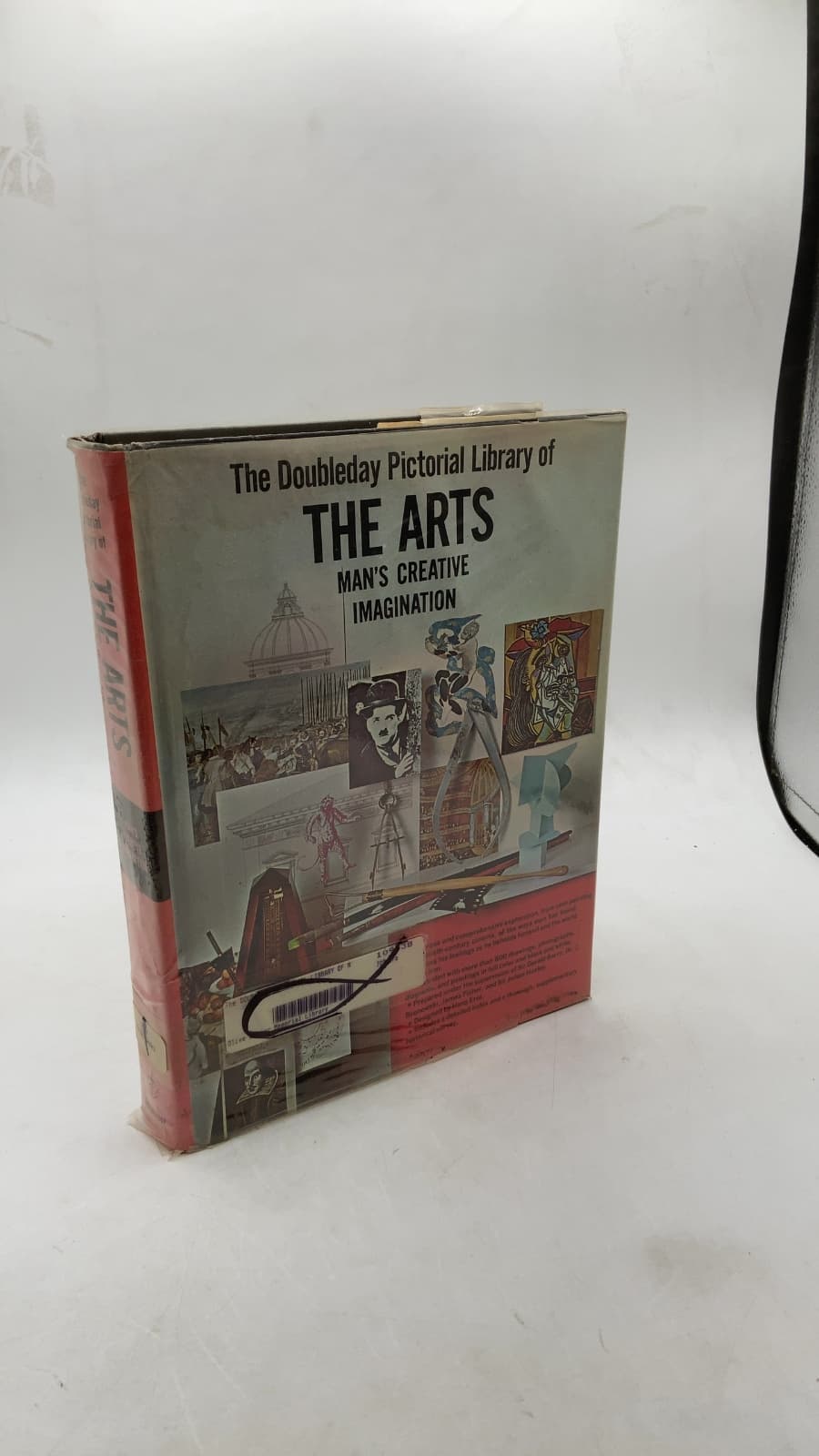 The Doubleday Pictorial Library of The Arts: Man's Creative Imagination by Sir Gerald Barry, Dr. J. Bronowski, James Fisher, Sir Julian Huxley - front cover