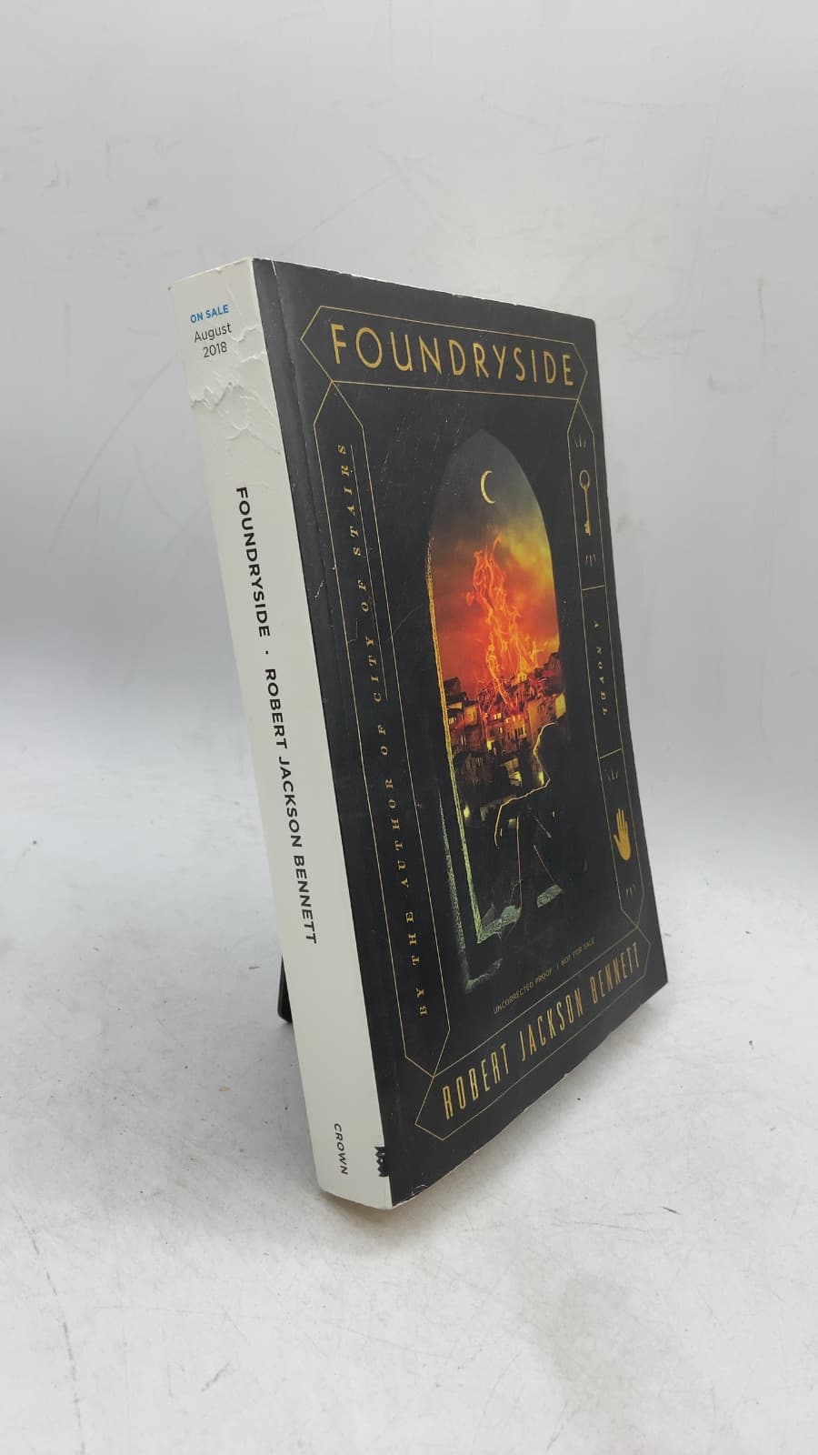 Foundryside by Robert Jackson Bennett - front cover