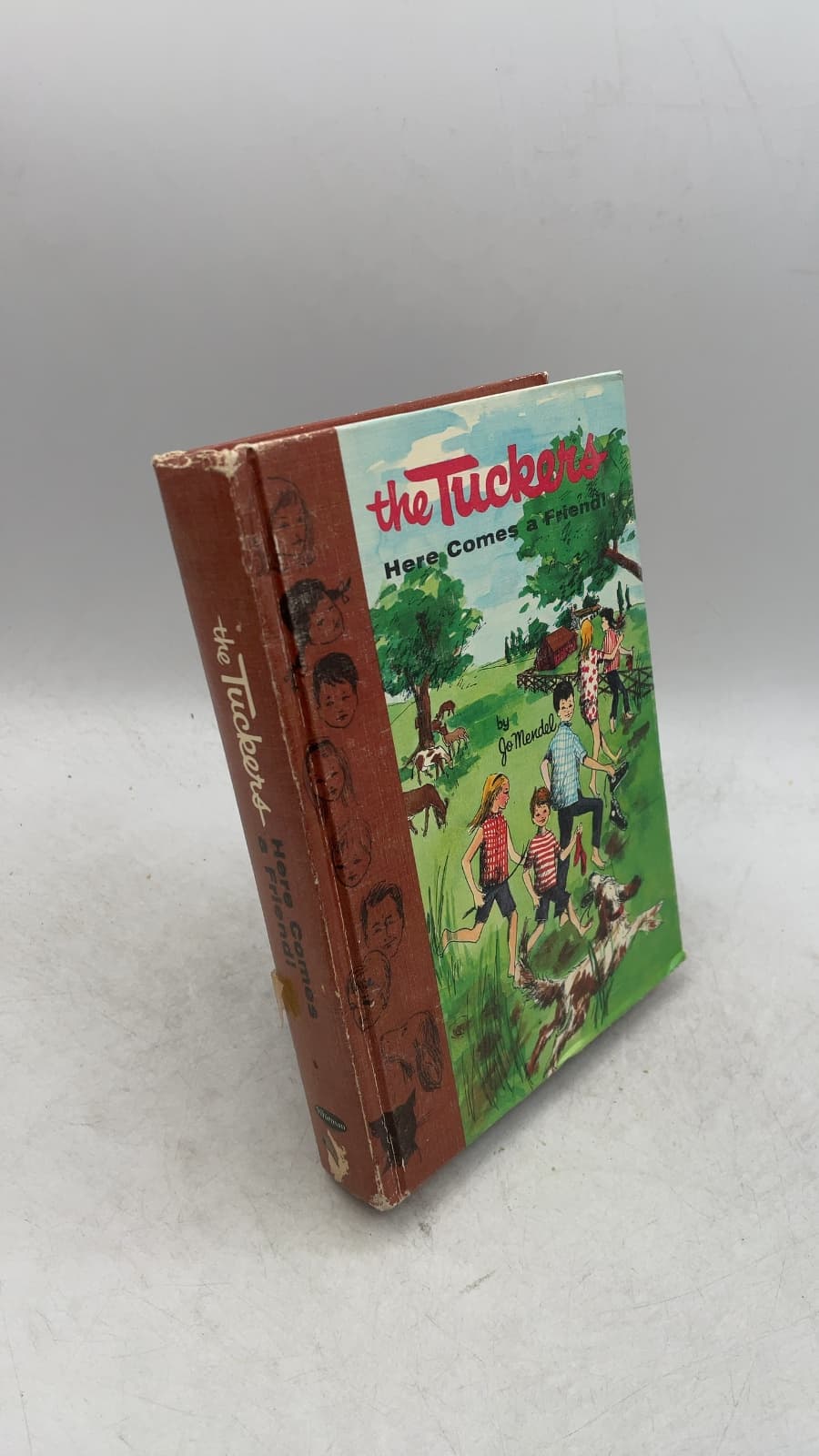 The Tuckers: Here Comes a Friend! by Jo Mendel - front cover