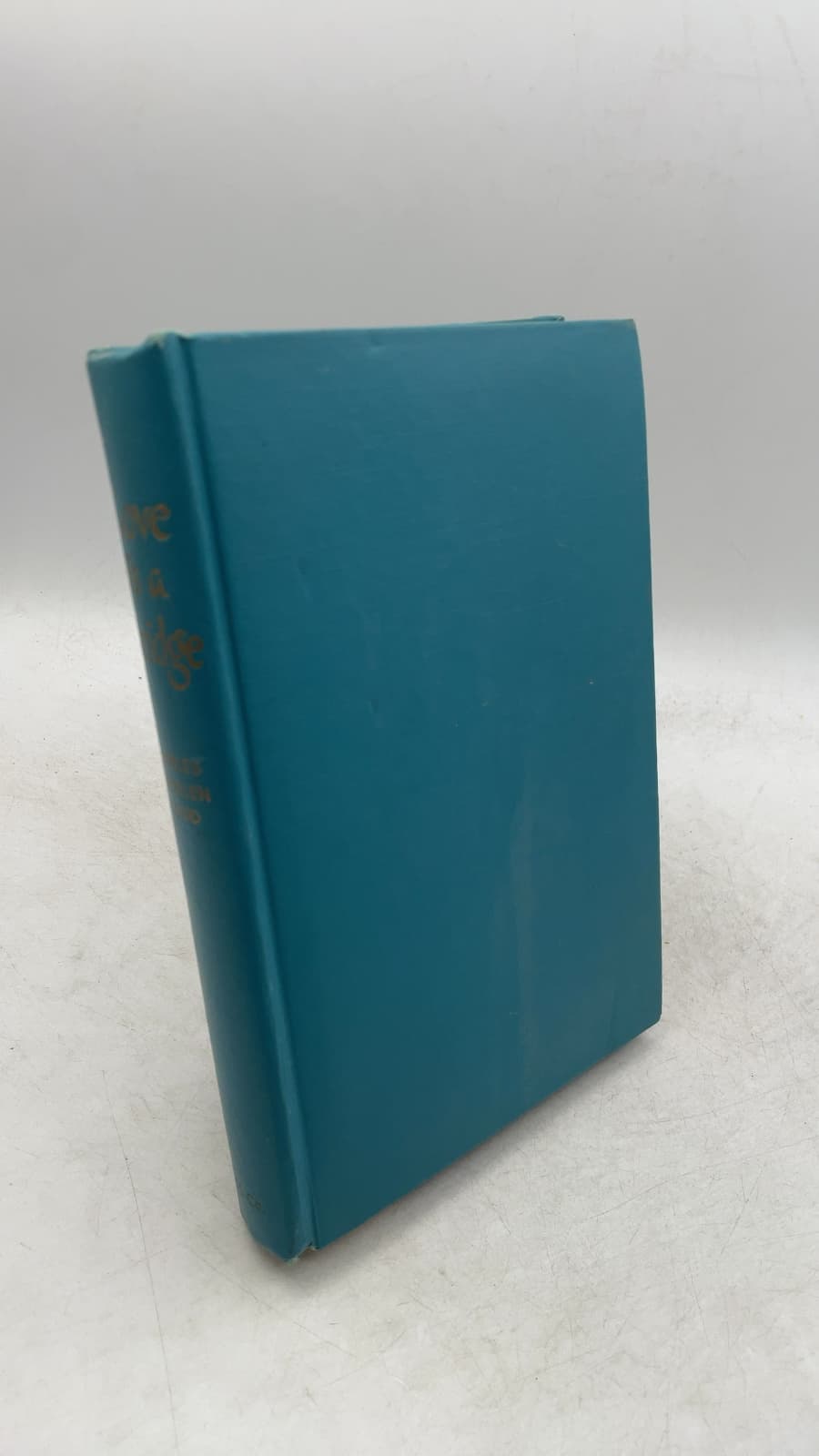 Love IS A Bridge by Charles Bracelen Flood - front cover