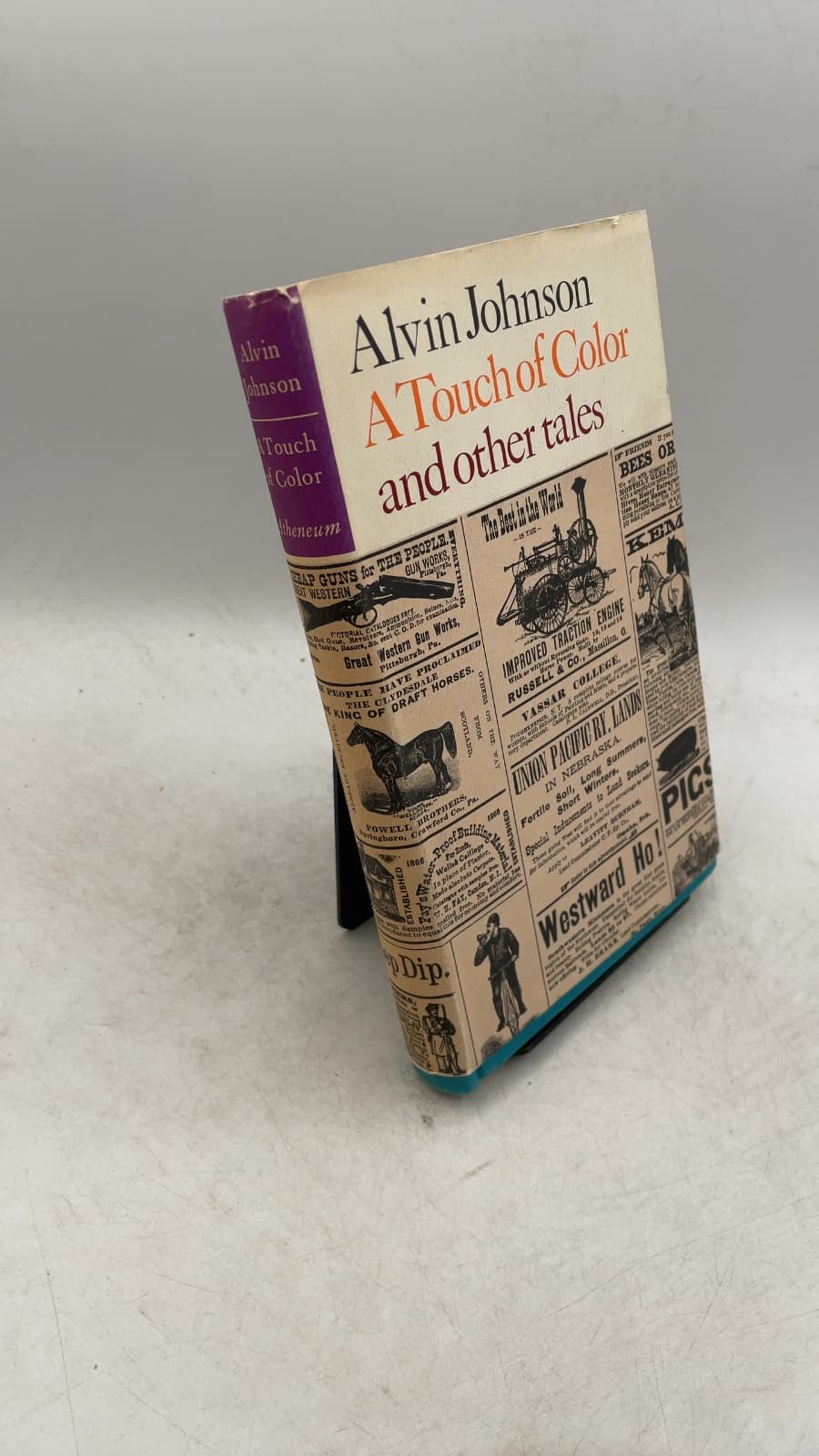 A Touch of Color and Other Tales by Alvin Johnson - front cover