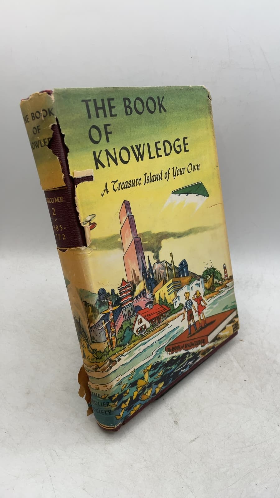 The Book of Knowledge: The Children's Encyclopedia (Volume 2) by Editor-in-Chief, E. V. McLoughlin, L.H.D. - front cover