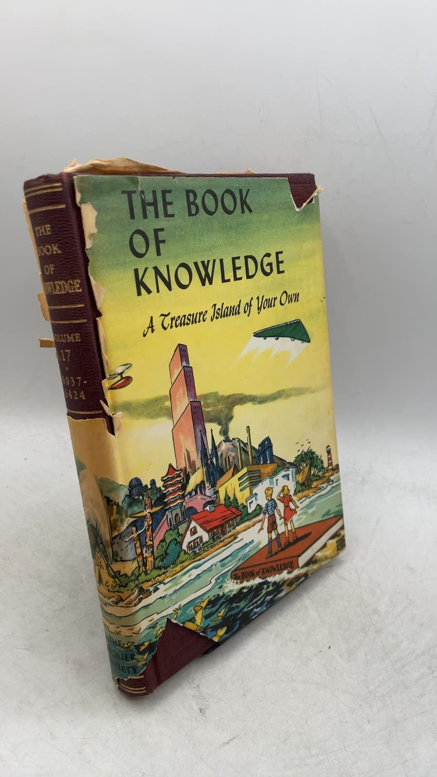 The Book of Knowledge: The Children's Encyclopedia, Volume 17 by E. V. McLoughlin (Editor-in-Chief) - front cover