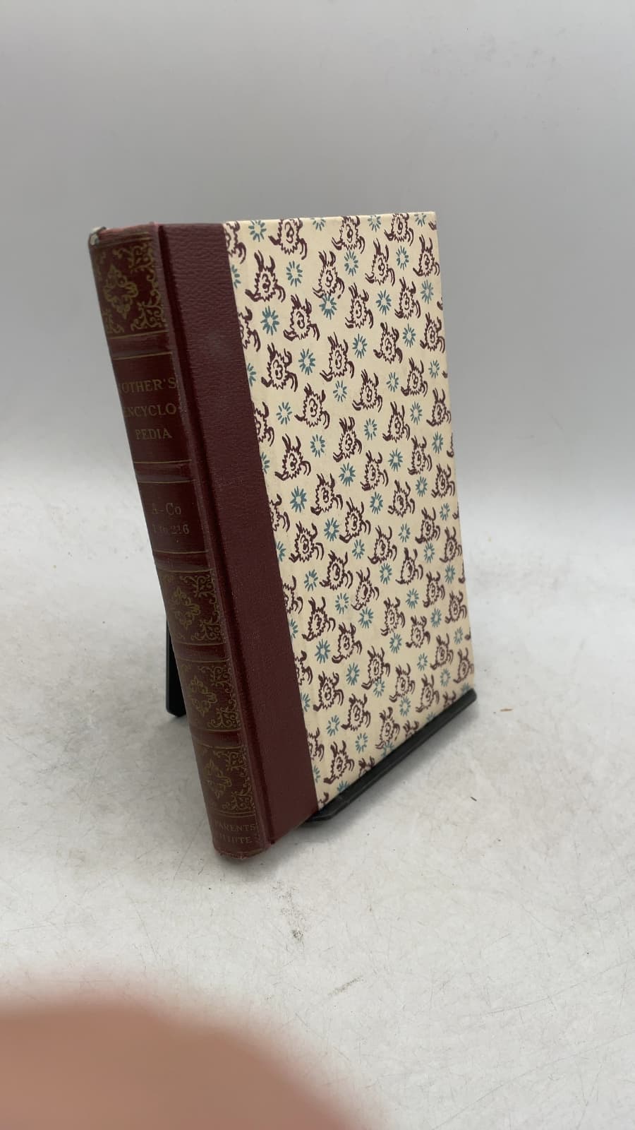 The Mother's Encyclopedia In Six Volumes: Volume One by Editors of Parents' Magazine - front cover