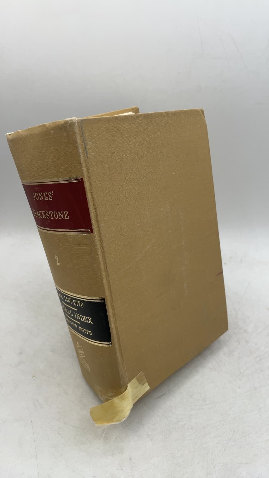 Commentaries on the Laws of England, Volume II by Sir William Blackstone, KT. - front cover