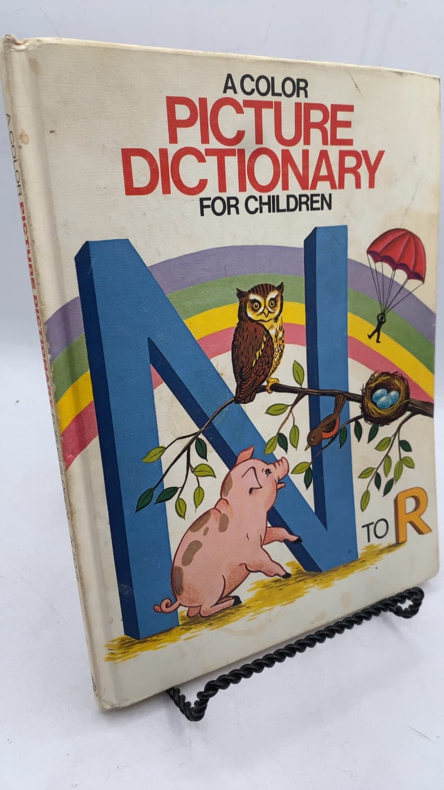 A Color Picture Dictionary for Children by Wendell W. Wright, Ph.D. - front cover