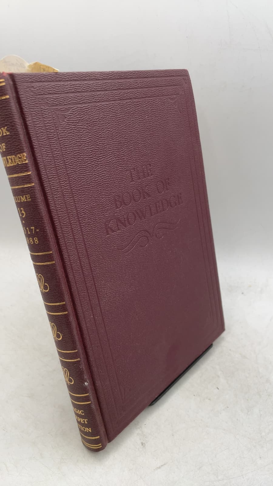 The Book of Knowledge: The Children's Encyclopedia, Volume 13 by Editor-in-Chief, E. V. McLoughlin, L.H.D. - front cover