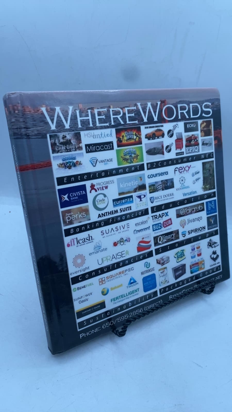 WhereWords by Steve Cech - front cover