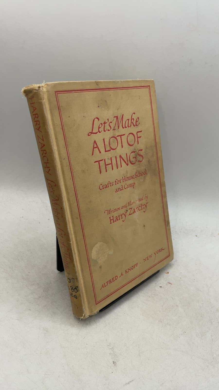 Let's Make a Lot of Things: Crafts for Home, School, and Camp by Harry Zarchy - front cover