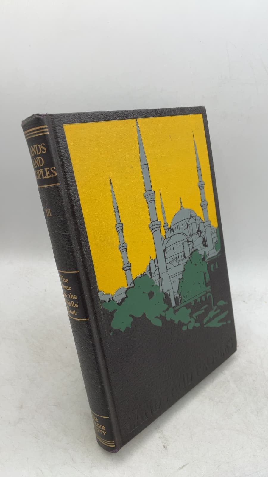 Lands and Peoples: The World in Color, Volume III - front cover