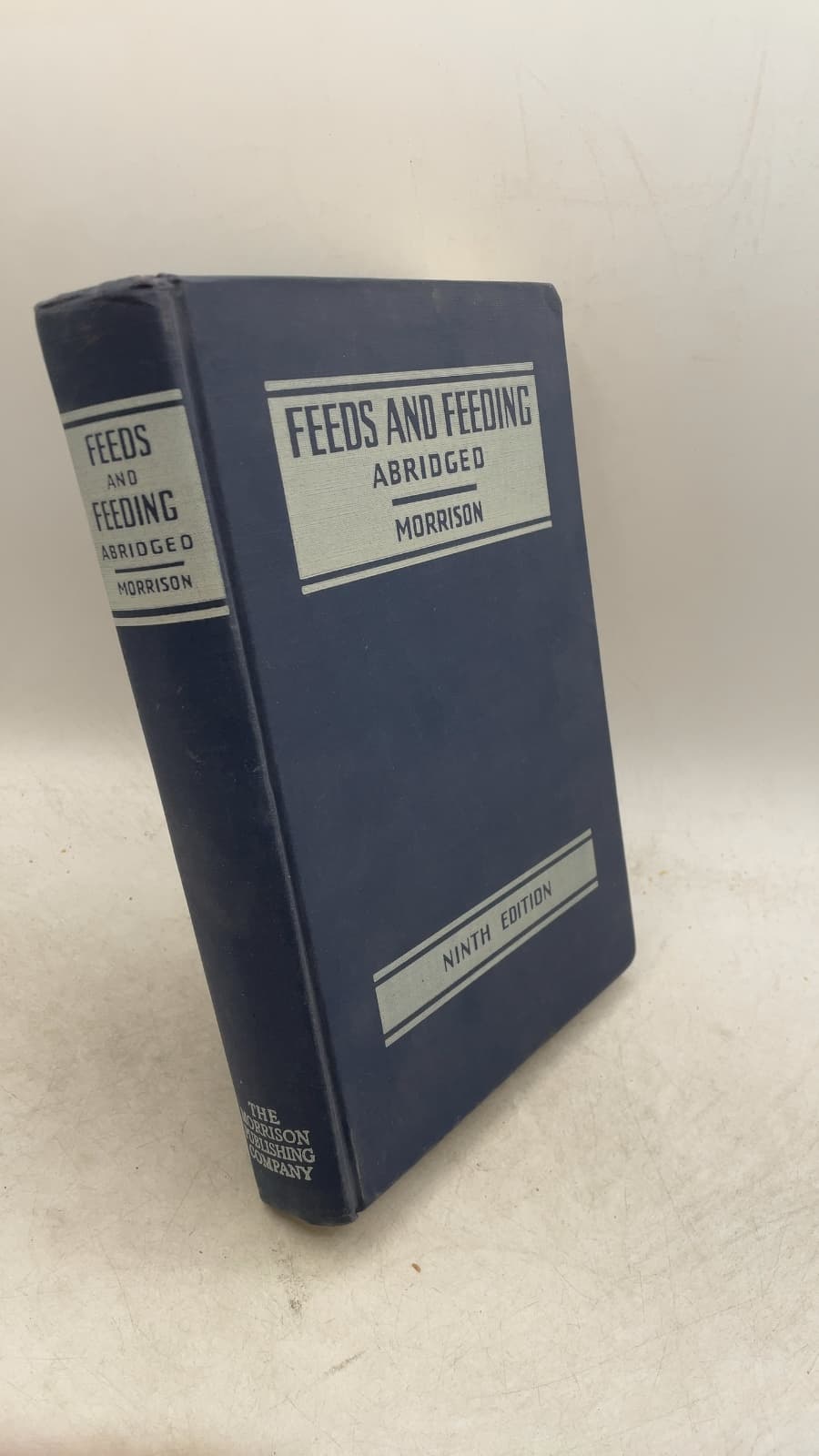 Feeds and Feeding, Abridged by Frank B. Morrison - front cover