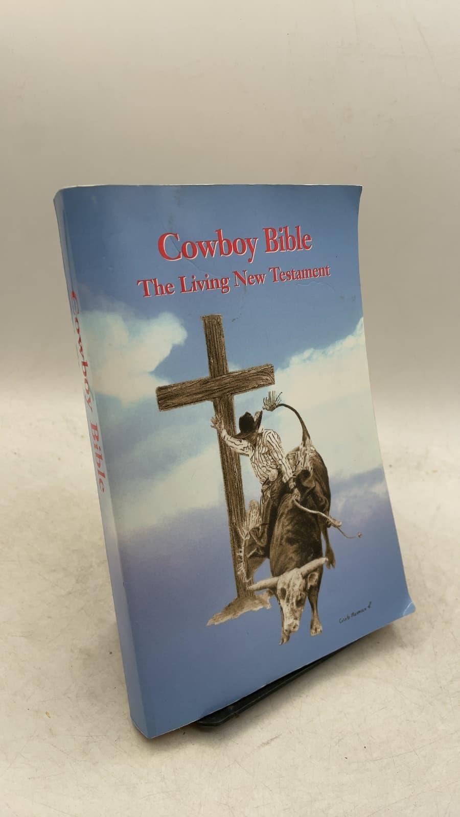 Cowboy Bible The Living New Testament - front cover