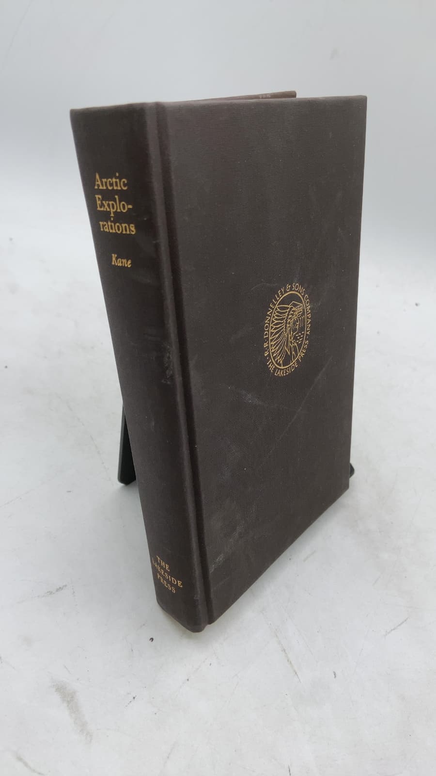 Arctic Explorations: The Second Grinnell Expedition In Search of Sir John Franklin 1853, 54, 55 by Elisha Kent Kane, M.D., U.S.N. - front cover