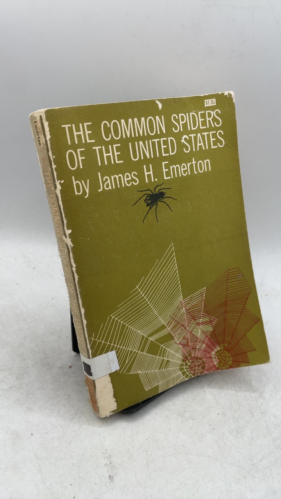 THE Common Spiders OF THE United States by James H. Emerton - front cover