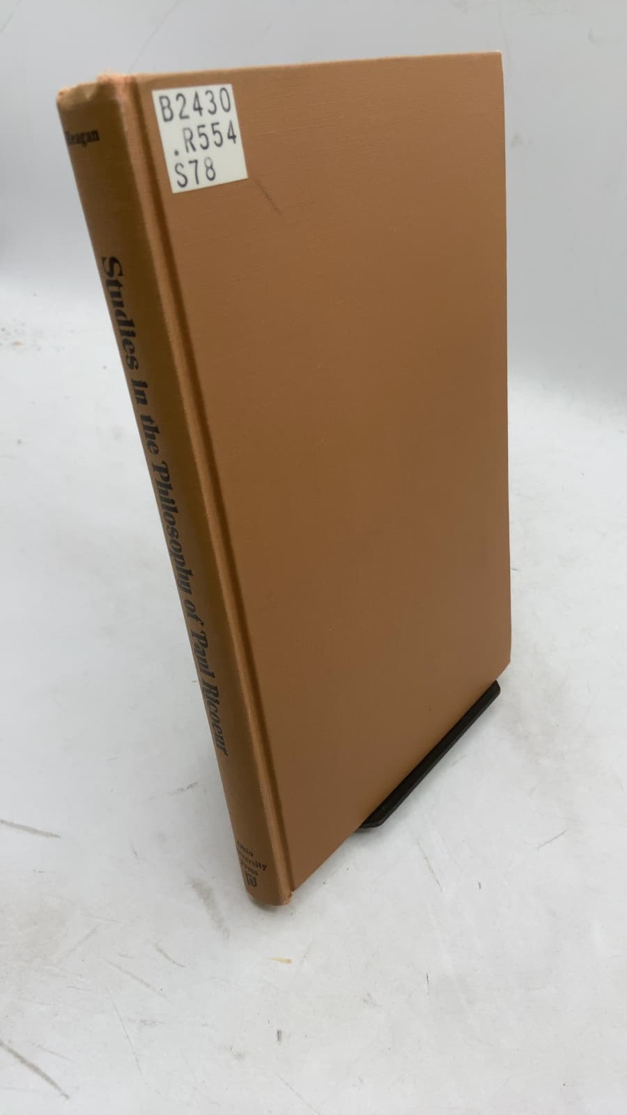 Studies in the Philosophy of Paul Ricoeur by Edited by Charles E. Reagan - front cover