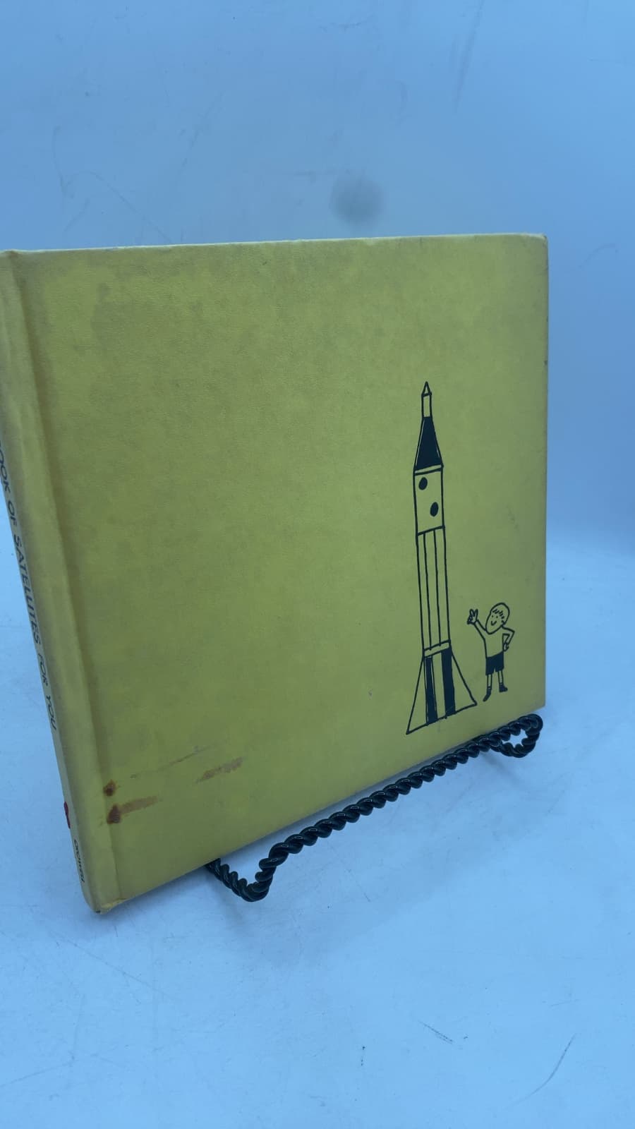 A Book of Satellites for You by Franklyn M. Branley - front cover