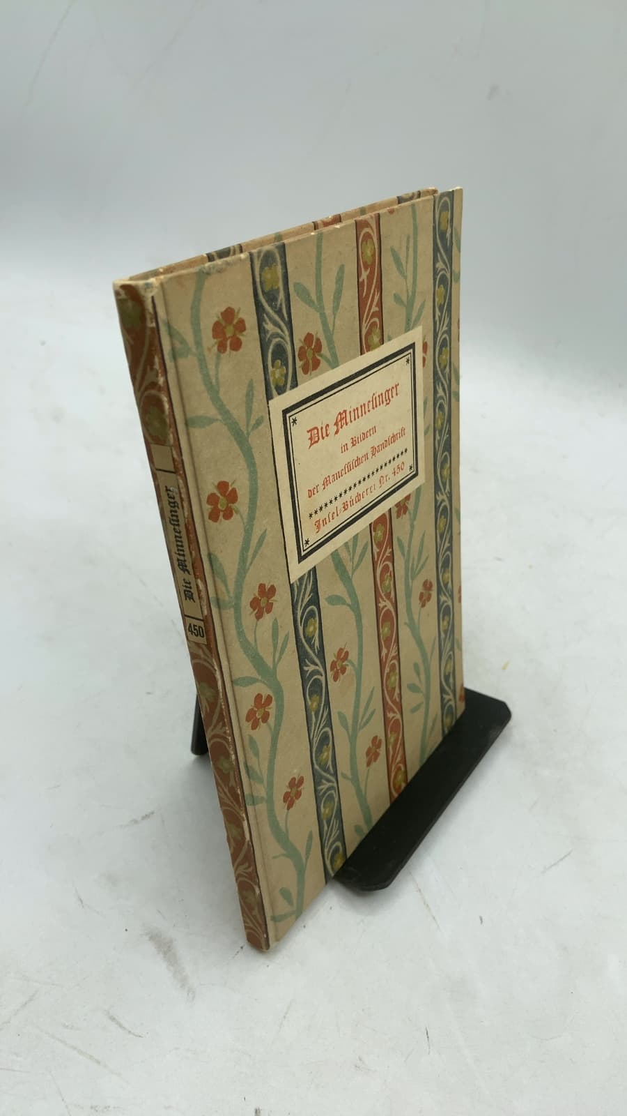 Die Minnesinger in Bildern der Manessischen Handschrift by Hans Naumann - front cover