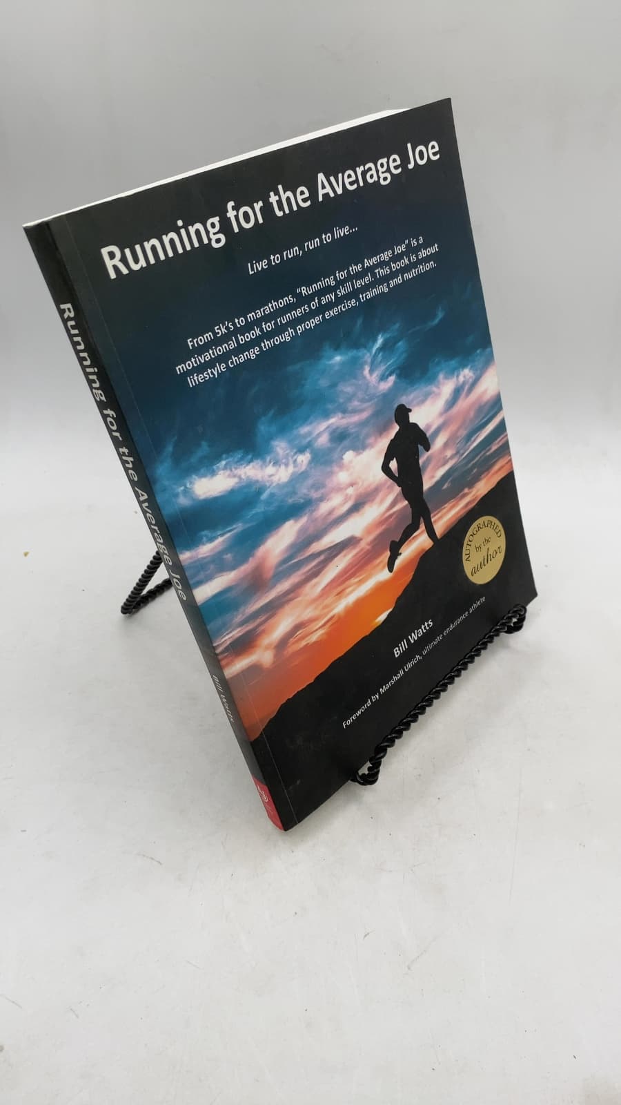 Running for the Average Joe by Bill Watts - front cover