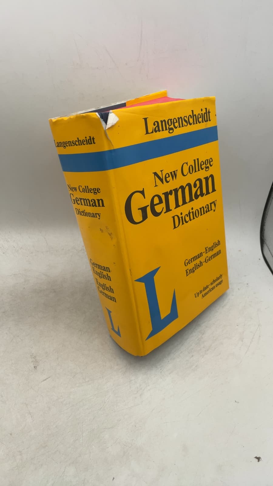 Langenscheidt's New College German Dictionary - front cover