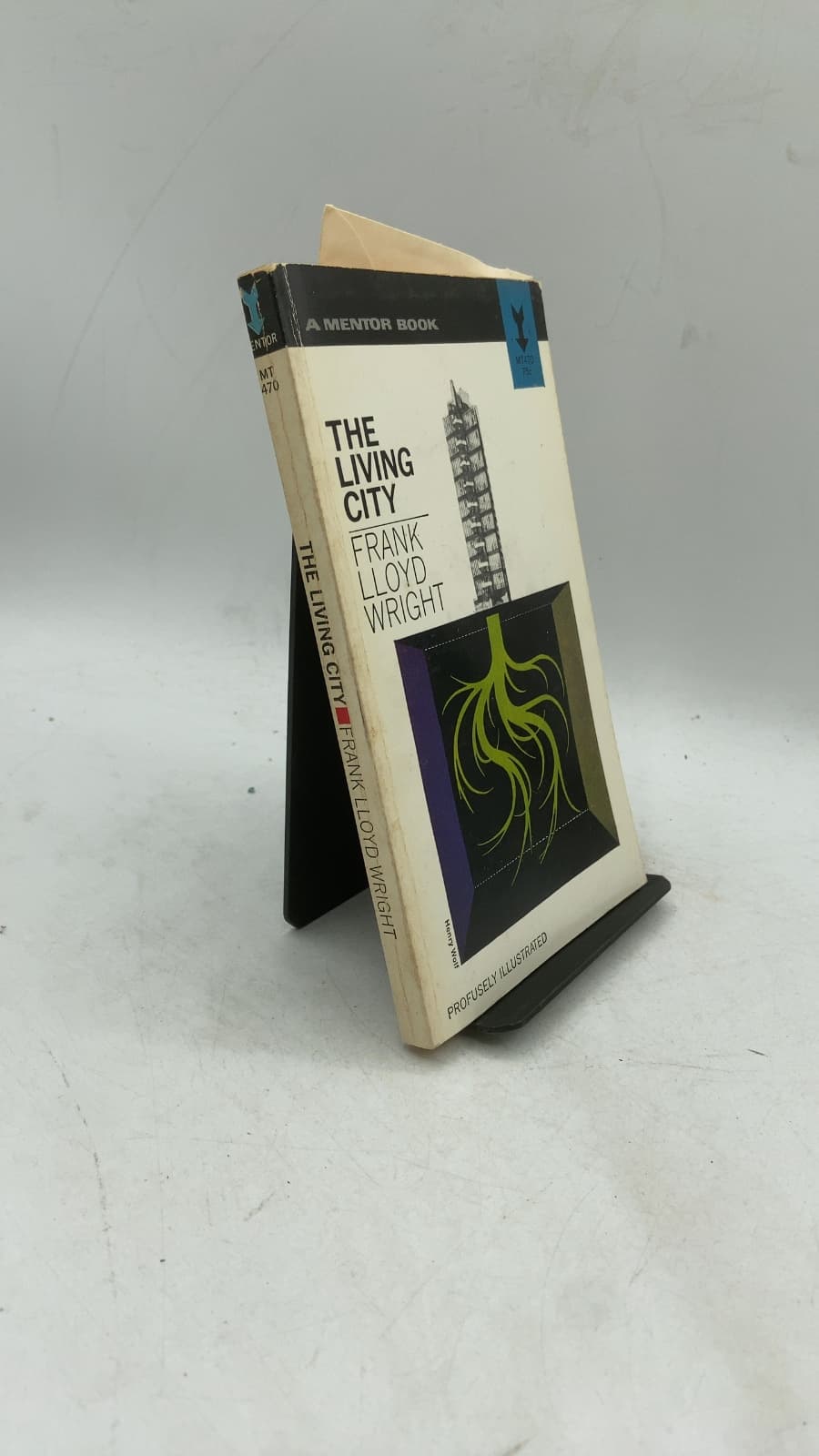 THE Living City by Frank Lloyd Wright - front cover
