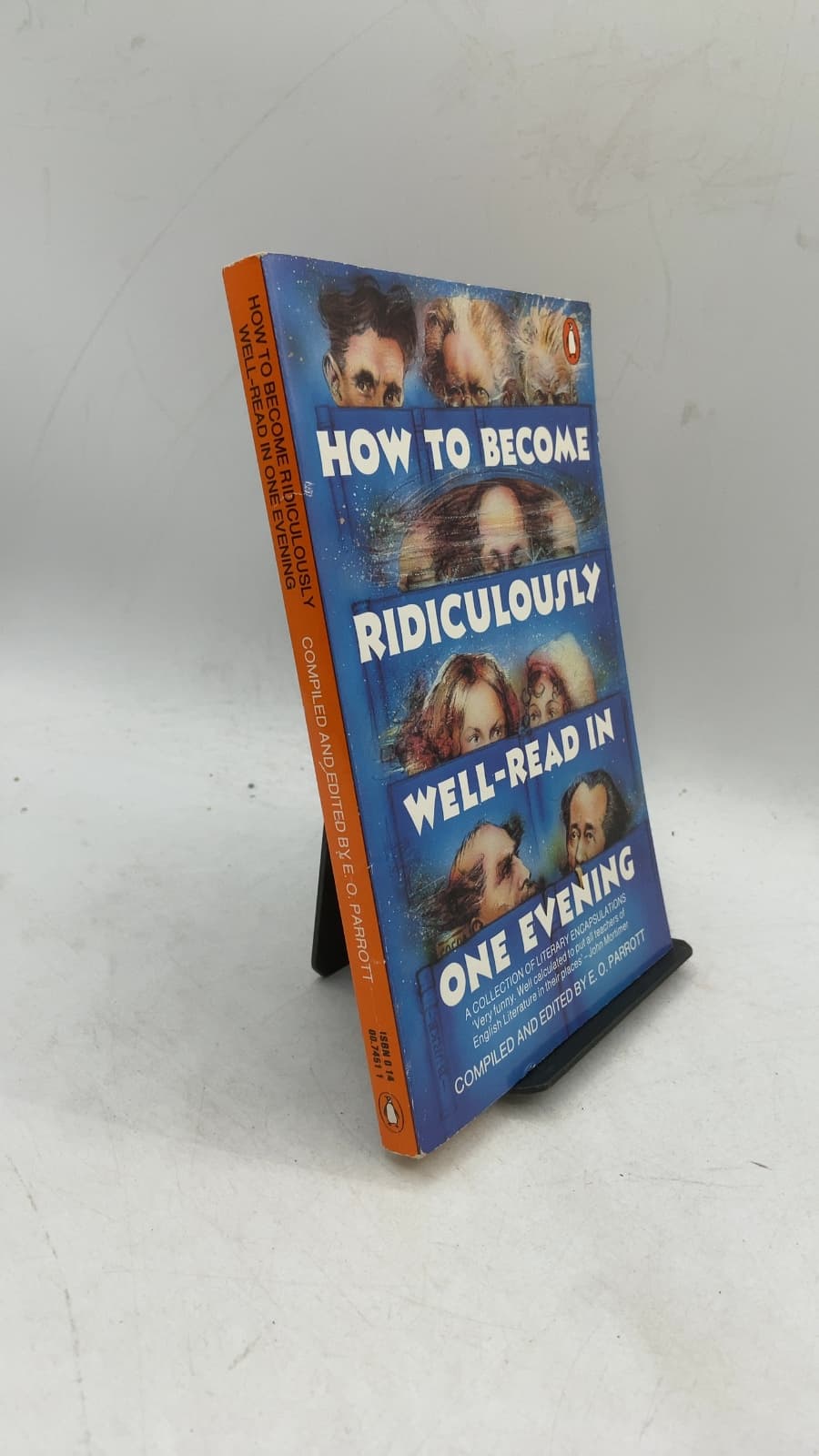 How to Become Ridiculously Well-Read in One Evening by E. O. Parrott - front cover