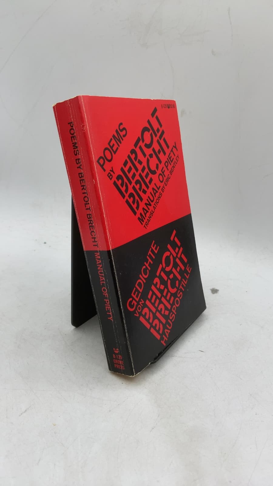 Manual of Piety by Bertolt Brecht - front cover