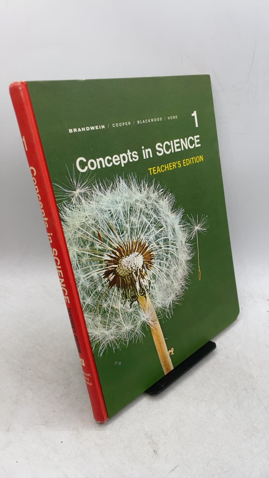 Concepts in Science 1: Teacher's Edition by Paul F. Brandwein, Elizabeth K. Cooper, Paul E. Blackwood, Elizabeth B. Hone - front cover
