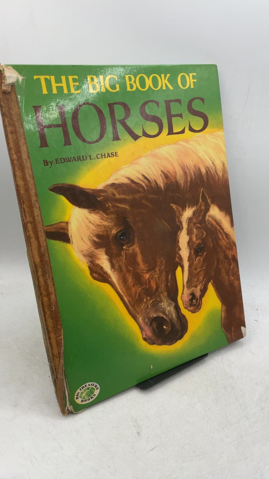 THE BIG Book OF Horses by Edward L. Chase - front cover
