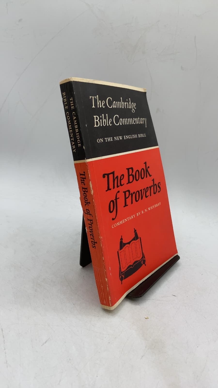 The Book of Proverbs by R. N. Whybray - front cover