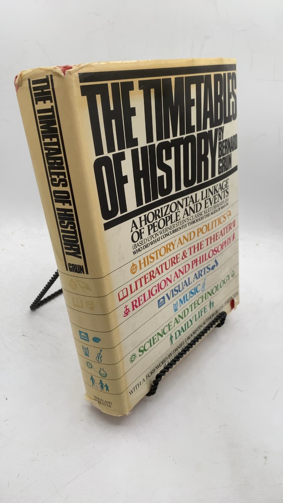THE Timetables OF History by Bernard Grun - front cover