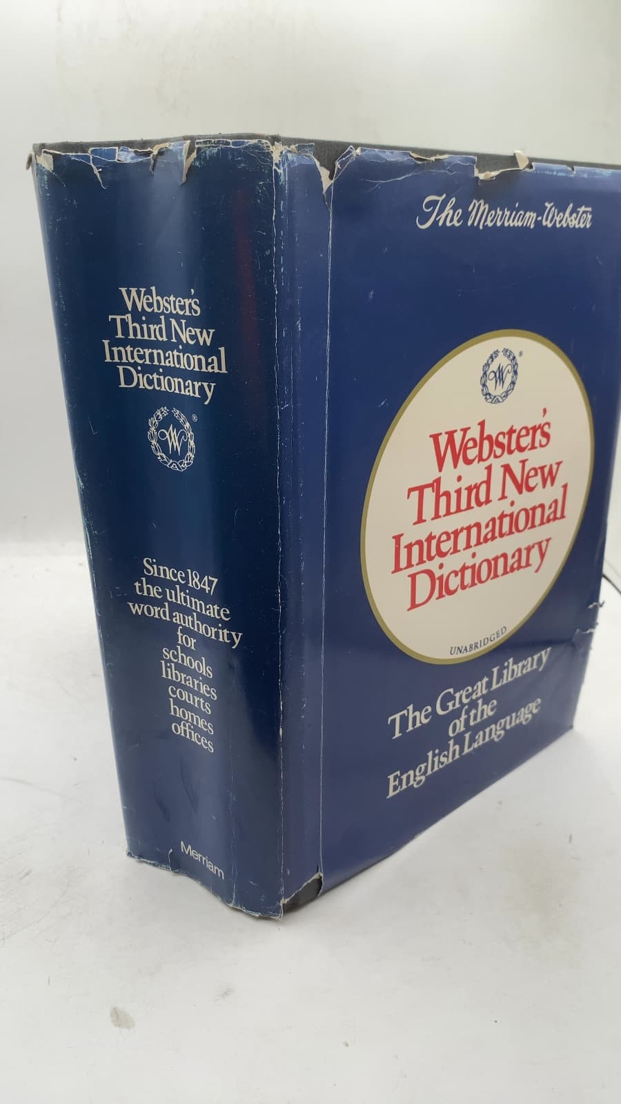 Webster's Third New International Dictionary of the English Language Unabridged by Philip Babcock Gove (Editor in Chief) - front cover