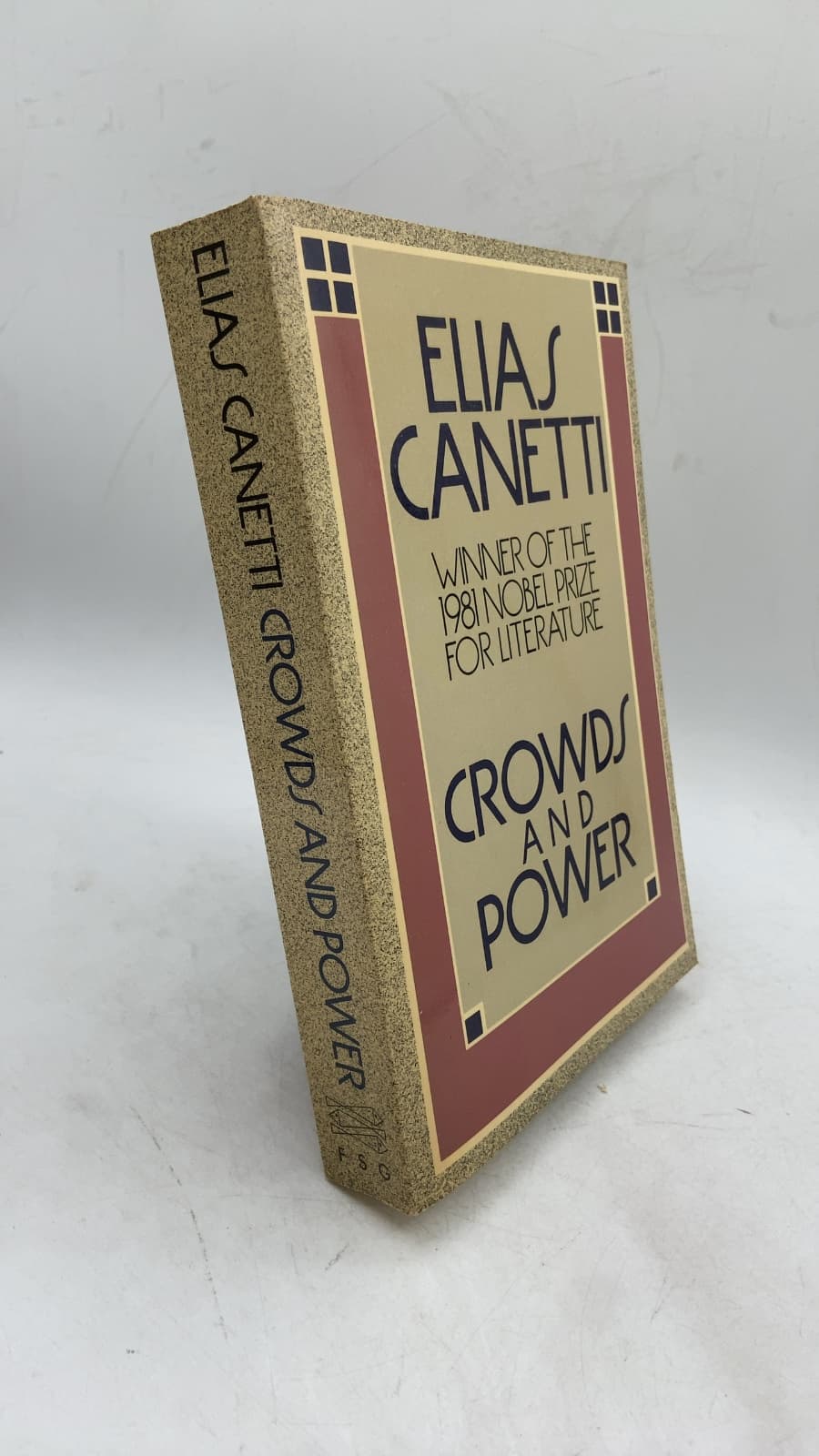Crowds and Power by Elias Canetti - front cover
