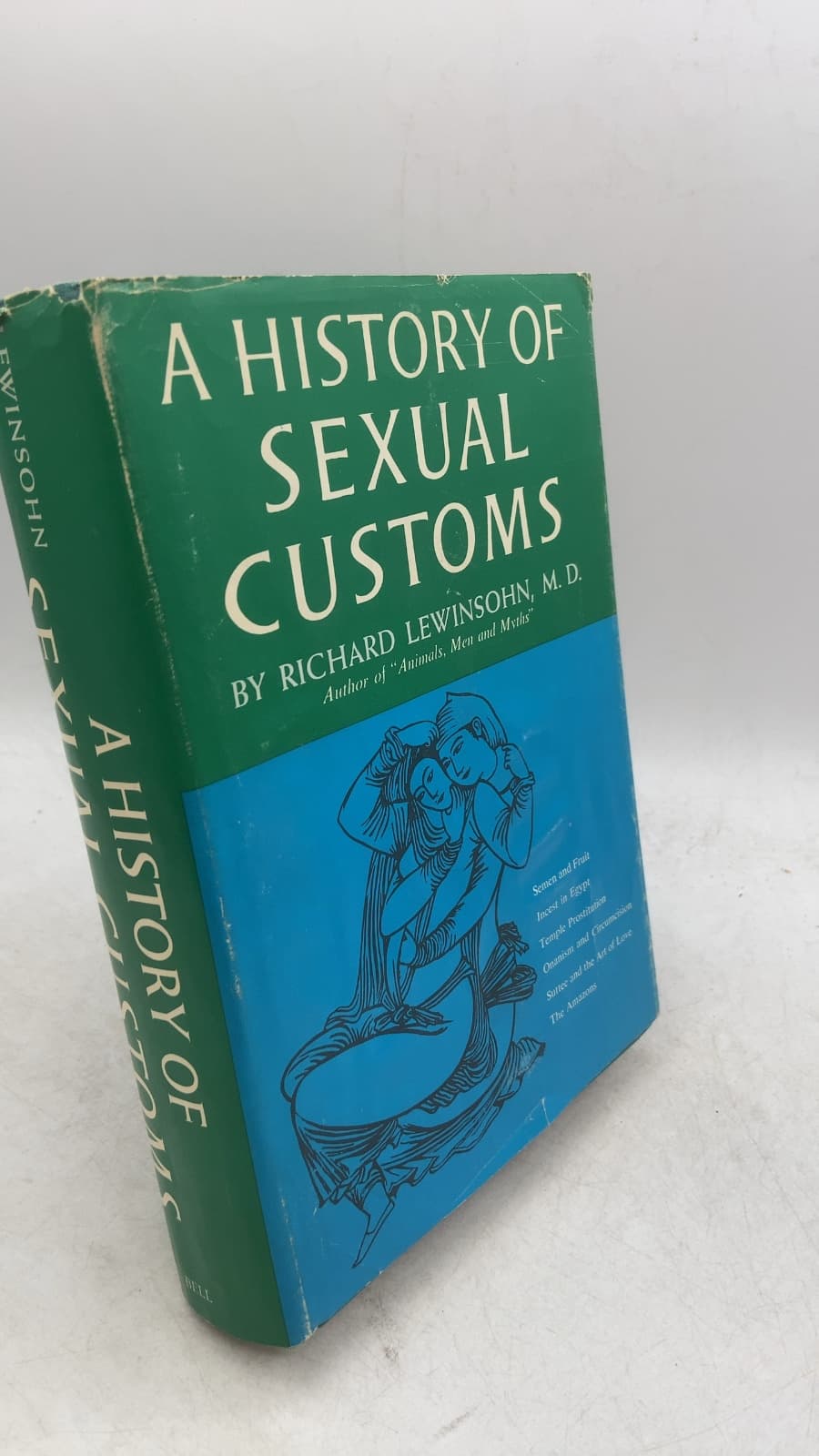 A History of Sexual Customs by Richard Lewinsohn - front cover