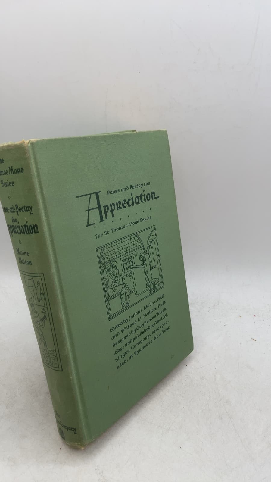 Prose and Poetry for Appreciation by Julian L. Maline, Ph.D. and Wilfred M. Mallon, Ph.D. - front cover