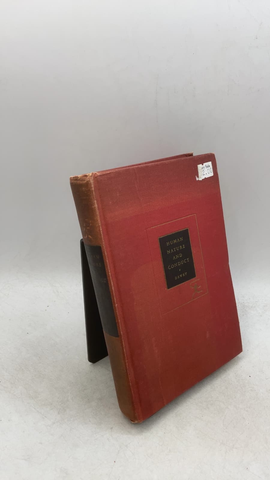 Human Nature and Conduct: An Introduction to Social Psychology by John Dewey - front cover