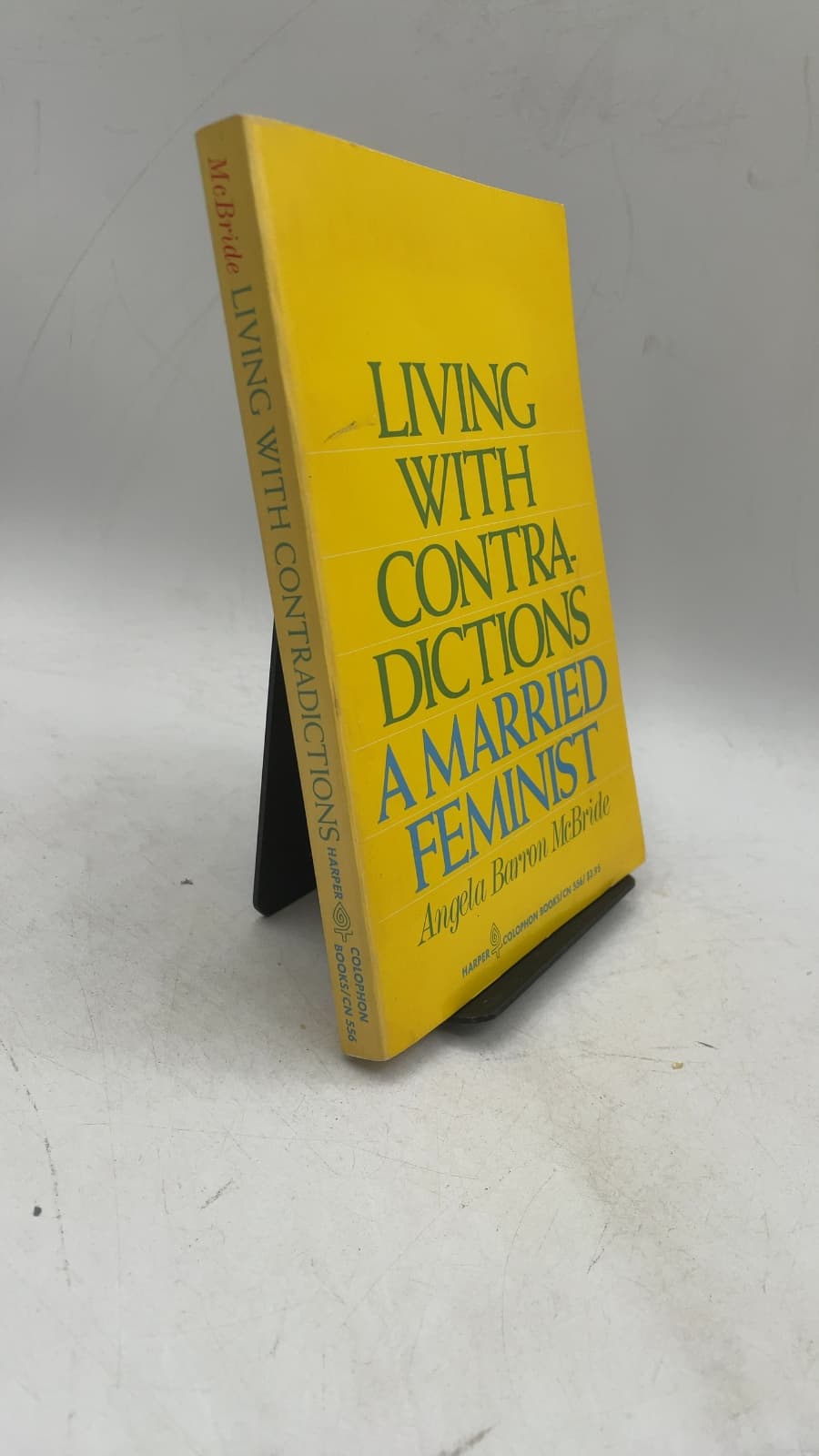 Living With Contradictions A Married Feminist by Angela Barron McBride - front cover