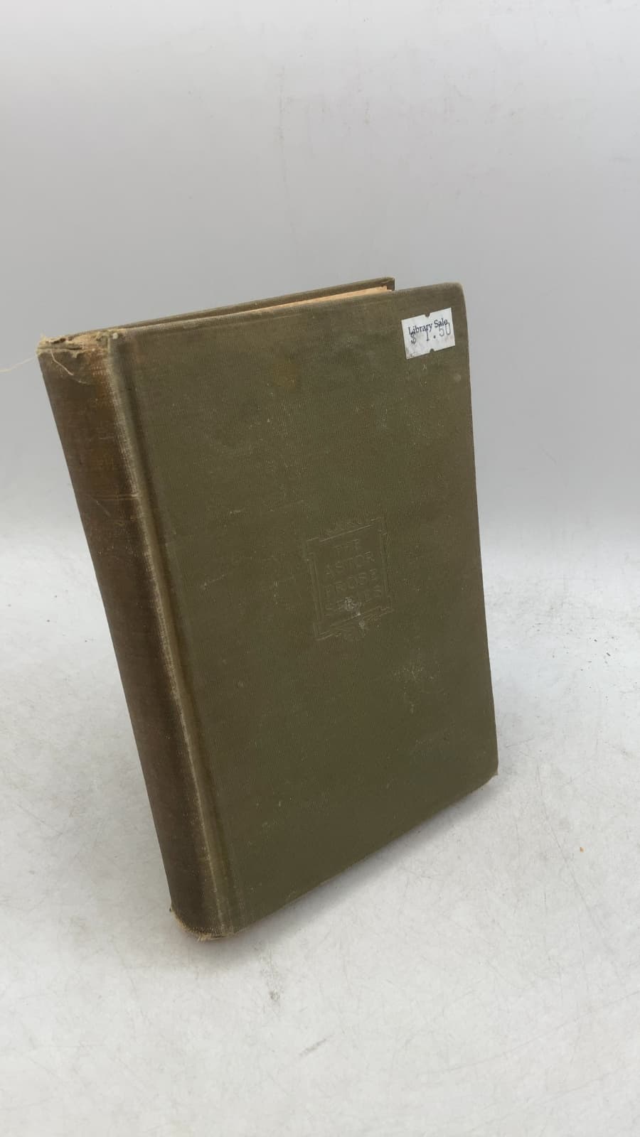 The Age of Fable or Beauties of Mythology by Thomas Bulfinch - front cover