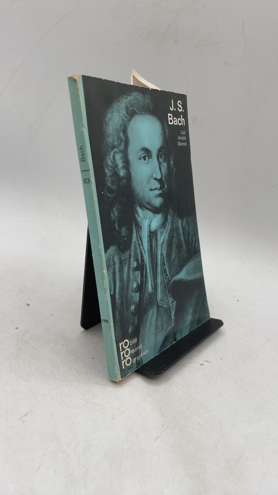Johann Sebastian Bach in Selbstzeugnissen und Bilddokumenten by Luc-André Marcel - front cover
